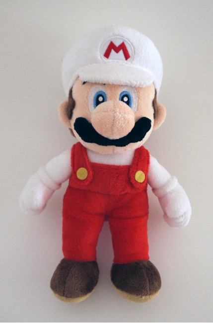 Nintendo Plush figure Fire Mario 21cm