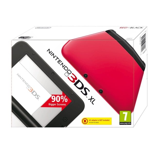 Nintendo 3DS XL Console - Red Black (EURO)
