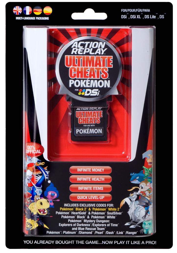 Koop Action Replay Ultimate Cheats For Pokemon (DS/DS Lite/DSi) (Datel) Action Replay Ultimate Cheats For Use With Pokemon