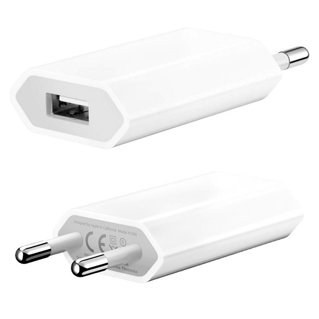 Original Apple Poweradapter til USB ledning