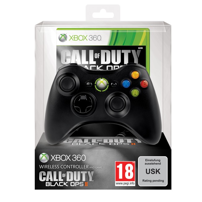 kloof modus vacature Koop Xbox 360 Controller Wireless 2010 (Black) + CoD Black Ops 2 Nuketown