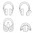 Audio Technica ATH-M50X Headphones - Black thumbnail-4