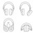 Audio Technica ATH-M50X Hovedtelefon Sort thumbnail-4