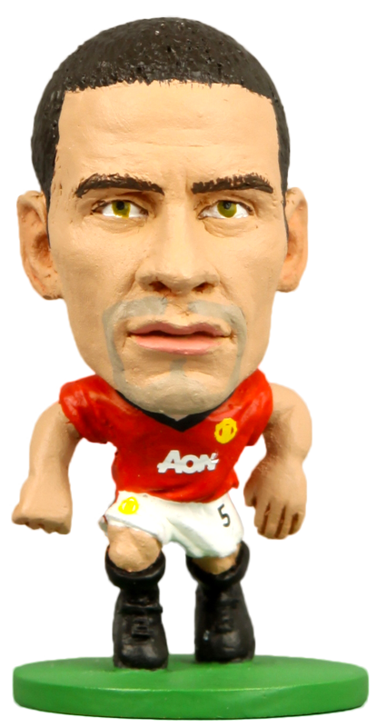 Køb Soccerstarz - Manchester United Rio Ferdinand - Home Kit