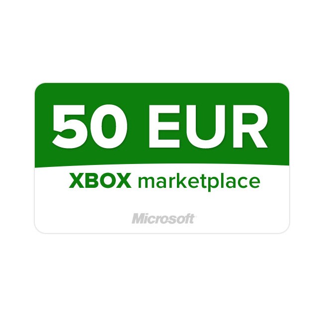 Microsoft 50 EUR (Code via email)