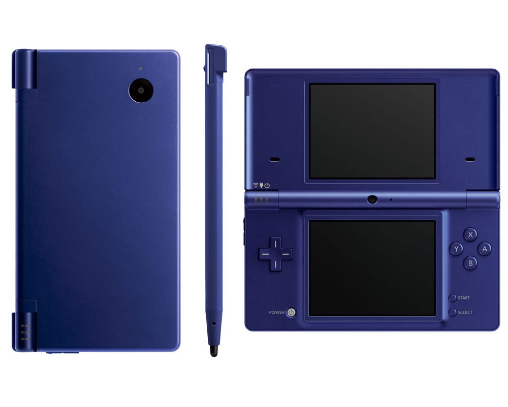 Nintendo DSi in Ice Blue with 8 games take up to 70% off.