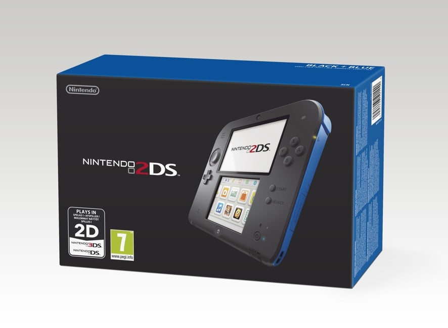 Nintendo 2DS Console - Black & Blue