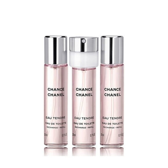 Køb Chanel - Chance Eau Tendre Refill EDT 3 x 20 ml - Inkl. fragt