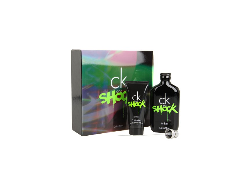 Calvin Klein - Shock for Men Gift Set 100 ml. EDT, 100 ml. Bodywash