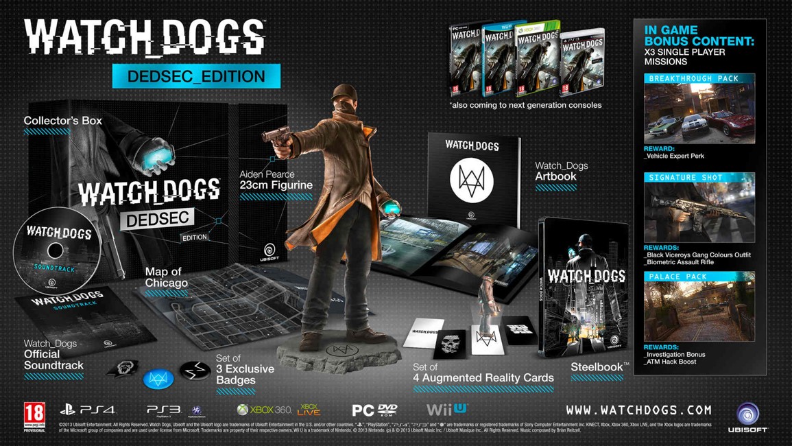 Watch Dogs - Dedsec Edition /Xbox One