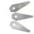 Bosch - Replacement blade for Indego robotic lawnmower - 3 pcs thumbnail-1