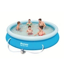 Bestway - Fast set Pool 366x76cm with pump (57274)