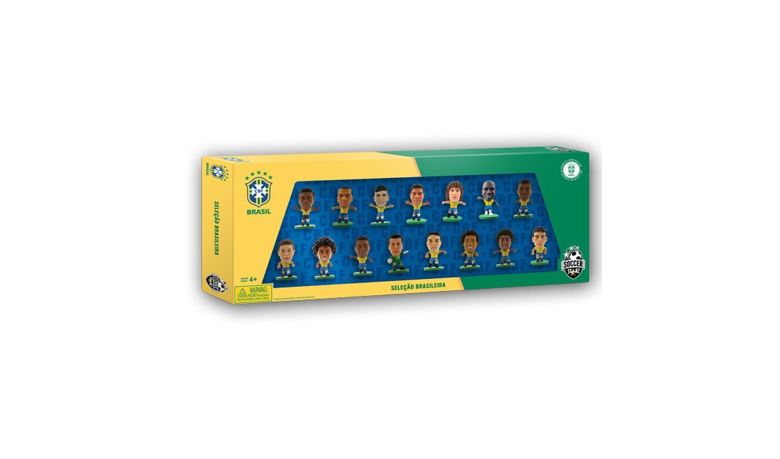 SoccerStarz - 15 player Brazil team pack (V1)