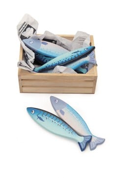 Le Toy Van - Honeybee Fresh Fish Crate Set (LTV184)