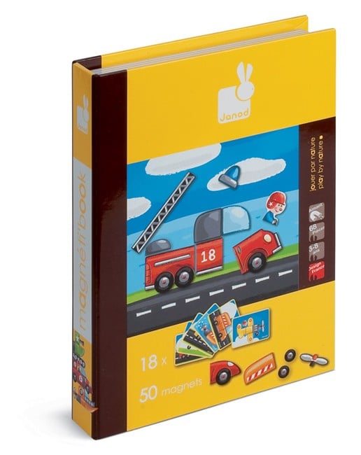 Køb Magnetbog med køretøjer (5548)