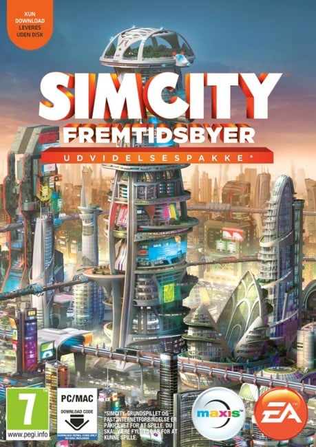 SimCity (2013): Fremtidsbyer (Cities of Tomorrow) (PC/MAC)