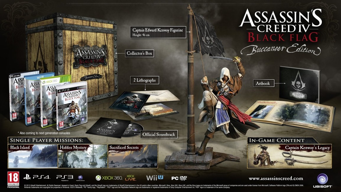 Assassin's Creed IV (4) Black Flag Buccaneer Edition