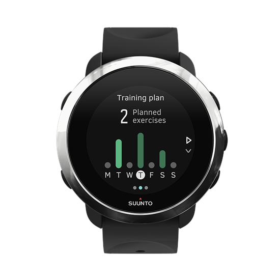 suunto 3 fitness watch all black