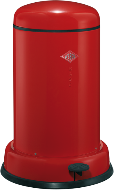 Wesco - Baseboy Pedalspand 15 Liter -  Rød