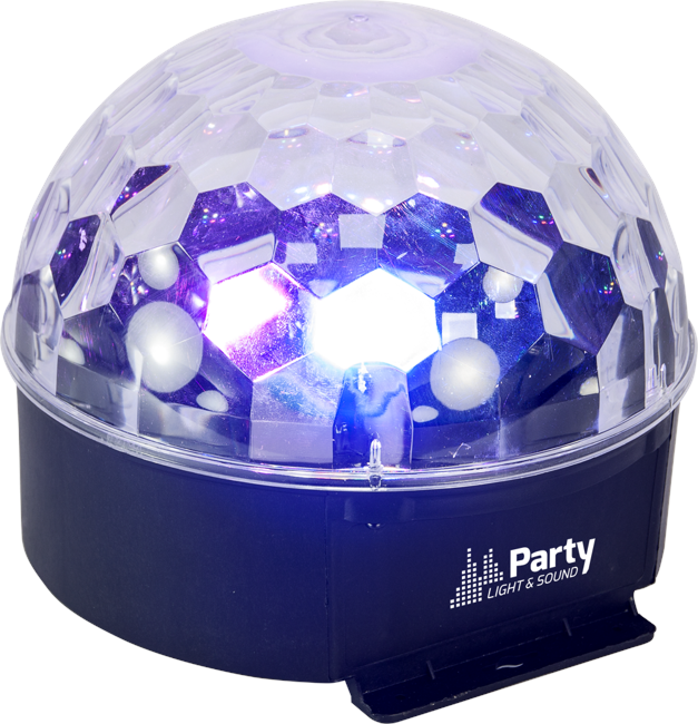 Party Light & Sound 6-farvede Astro LED lys effekt