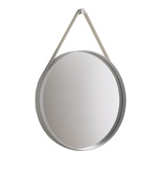 HAY - Strap Mirror Ø 70 cm - Grey (500012)