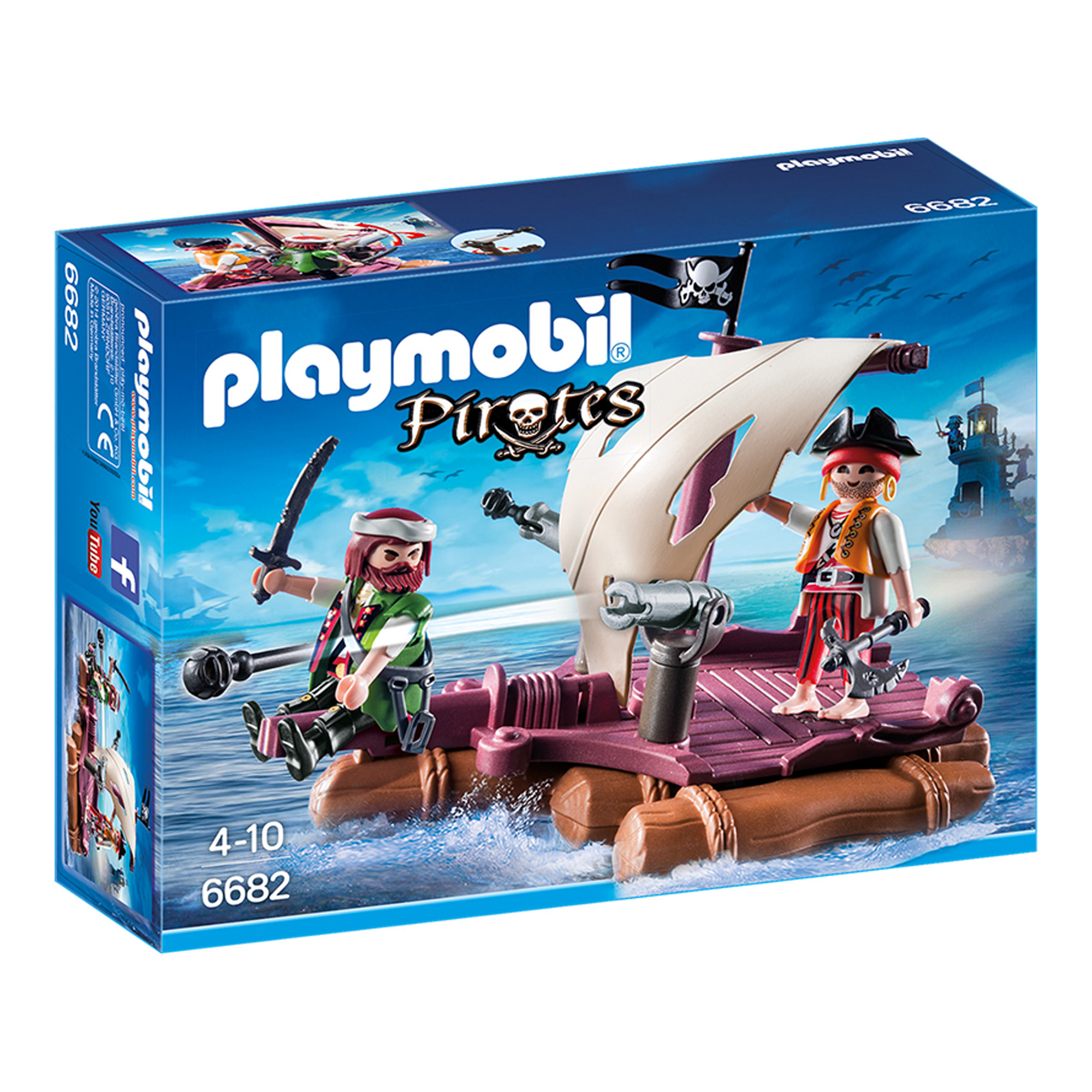Køb Playmobil - tømmerflåde (6682)