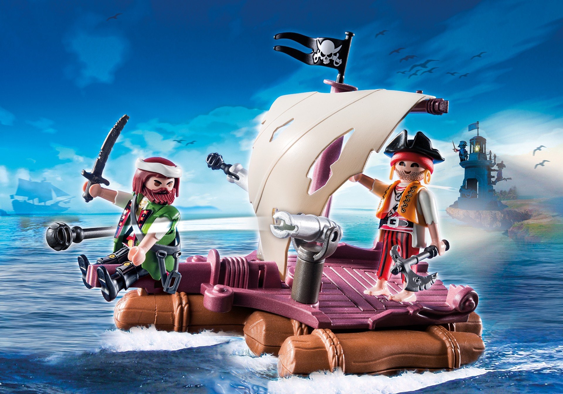 Kjøp Playmobil Pirate Raft (6682)