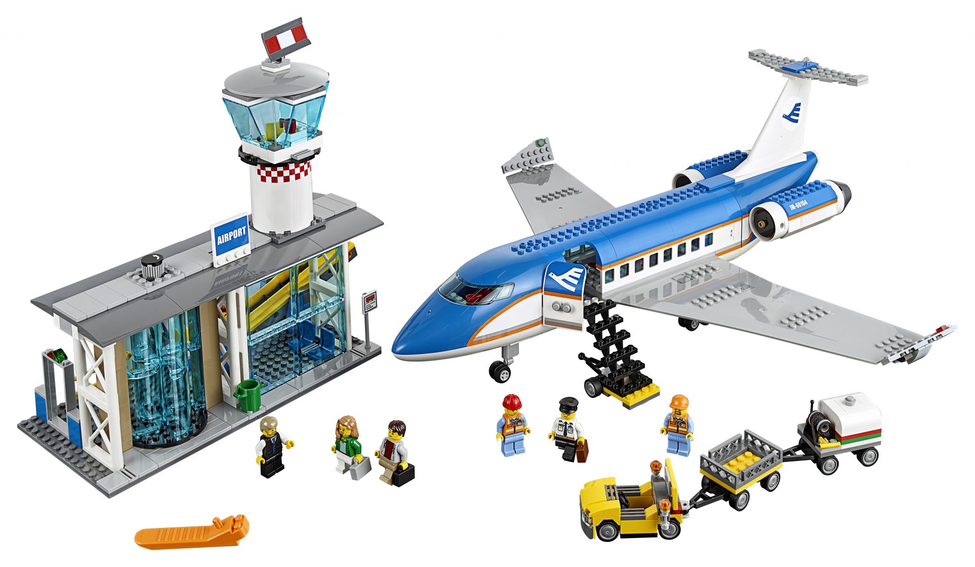 arv Flyvningen Egypten Køb LEGO City - Lufthavn passagerterminal (60104)