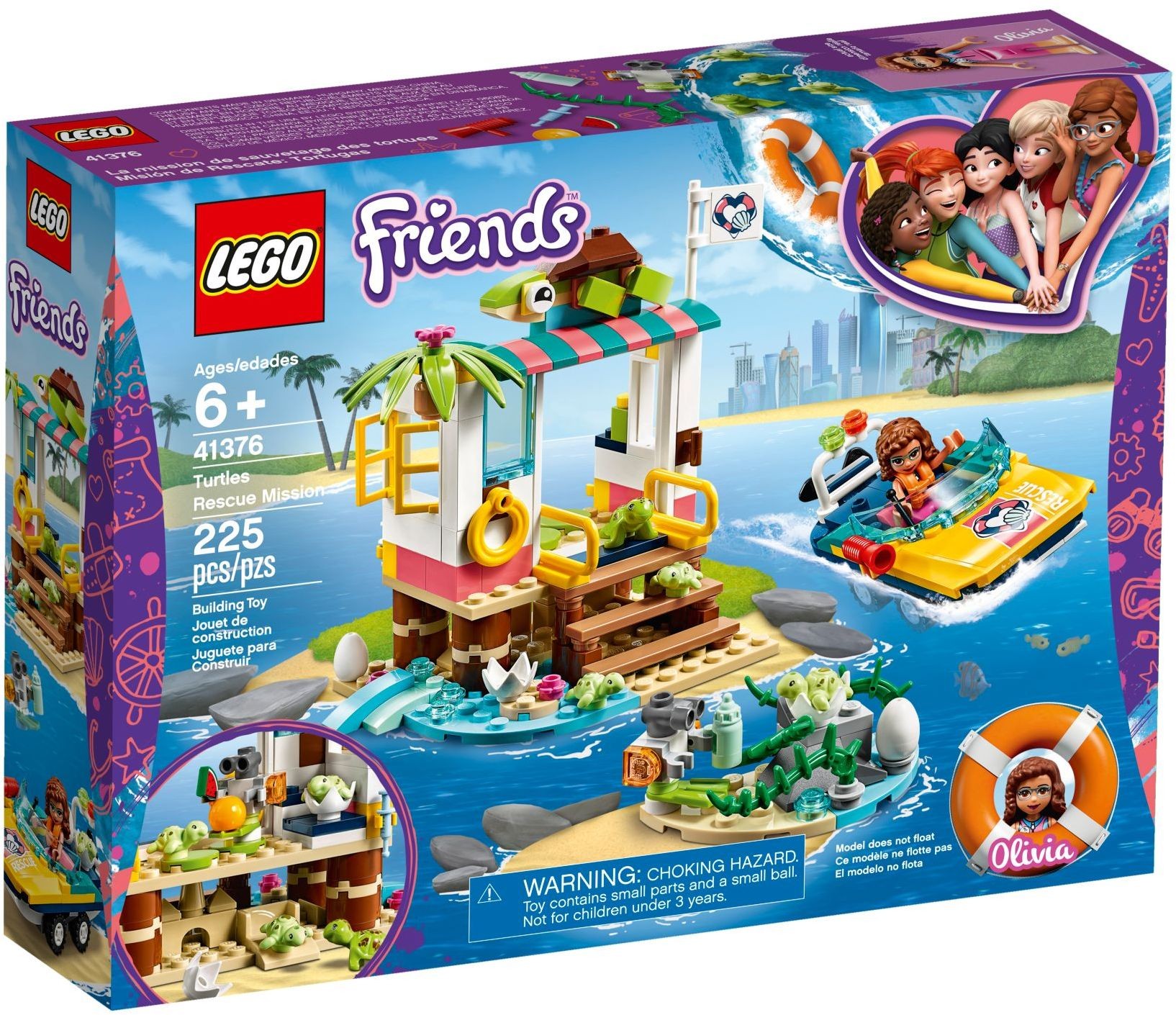 lego friends turtles rescue mission
