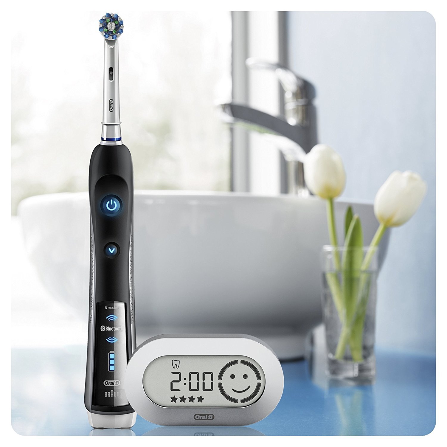 Koop Oral-B Smart Series 6500 CrossAction Electric Rechargeable ...