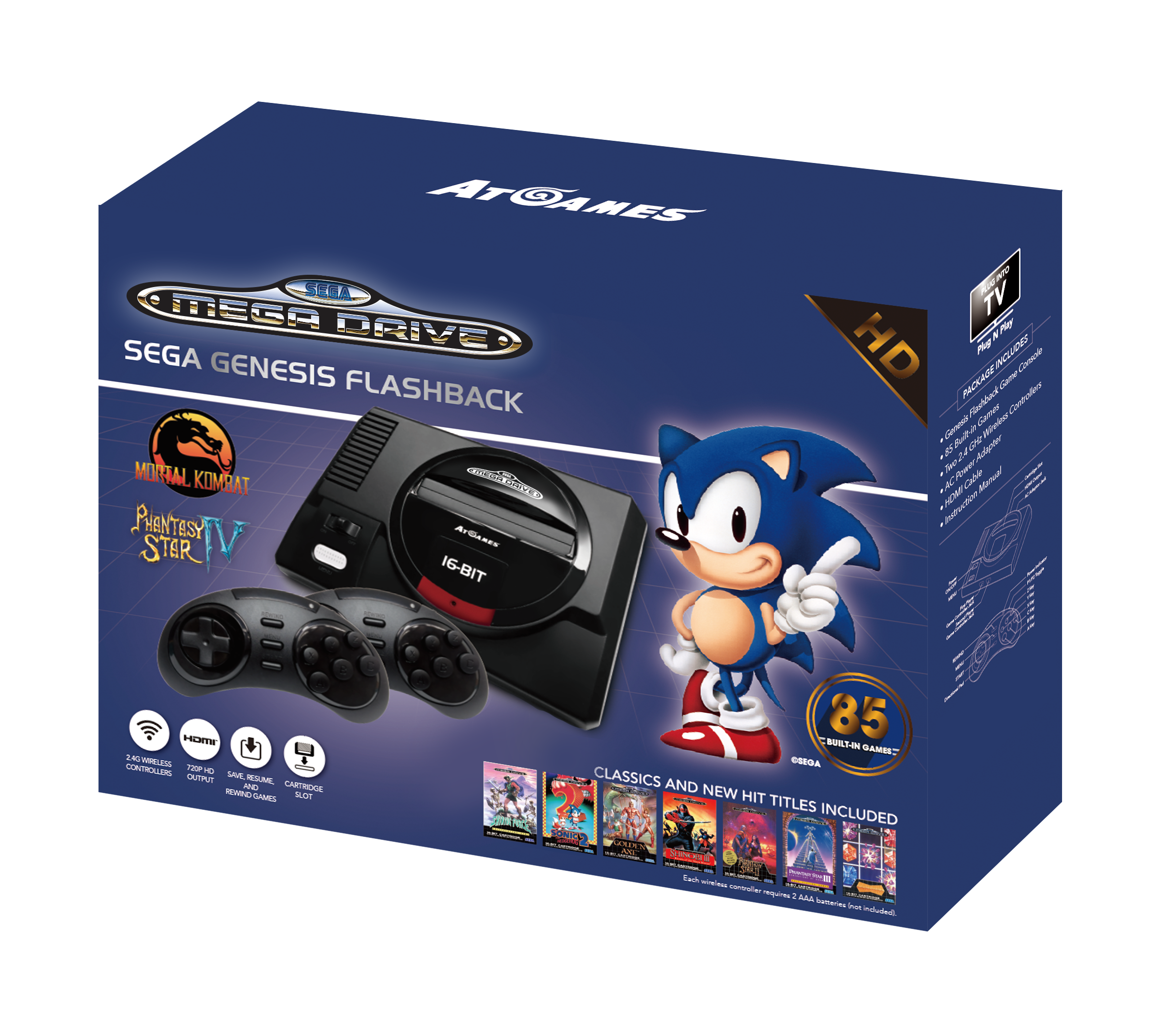 Køb Sega Classic Console HD