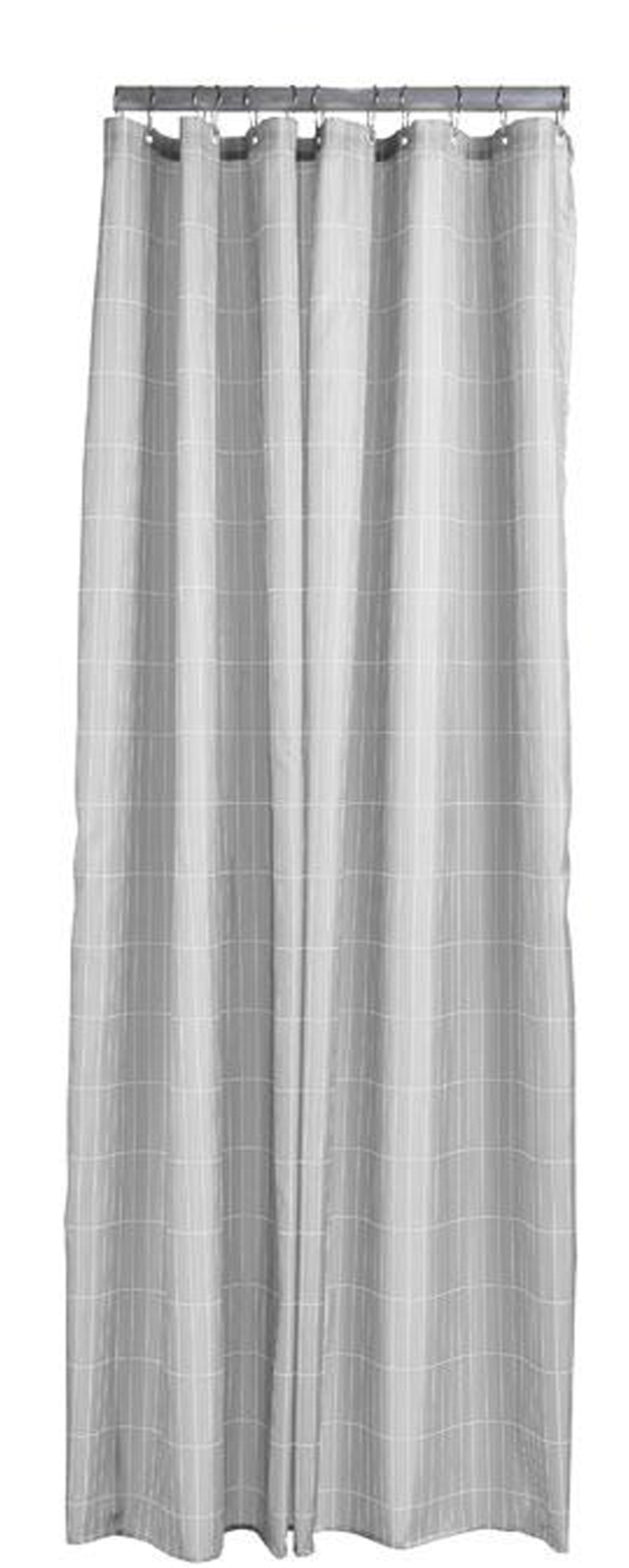 Zone - Tiles Shower Curtain 200 x 180 cm - Soft Grey (331844)