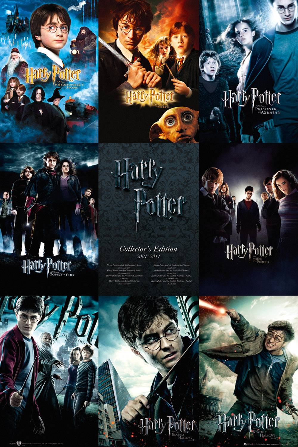 Harry Potter Hogwarts Day Maxi Poster 91,5 x 61 cm