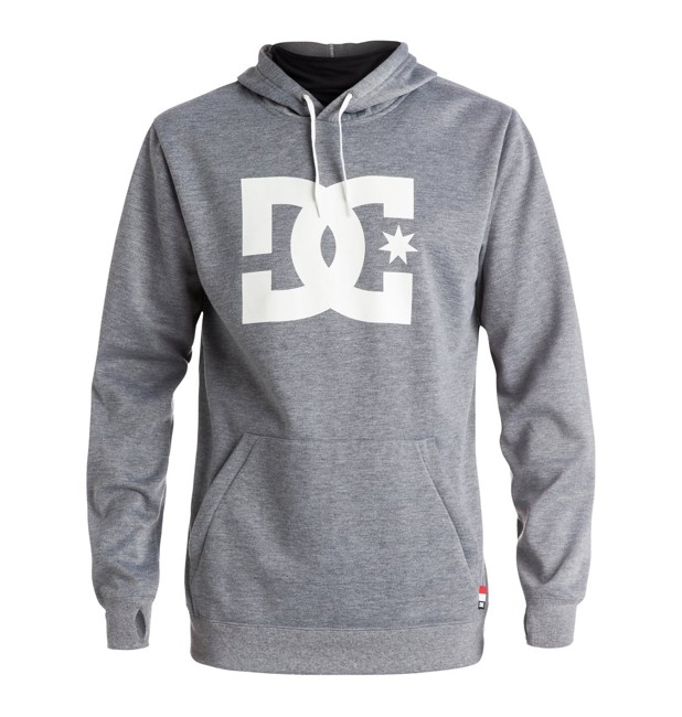 DC Snowstar Technical Hoodie Heather Pewter