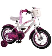 Volare - 12'' Børnecykel - Heart Cruiser (3-4 år)