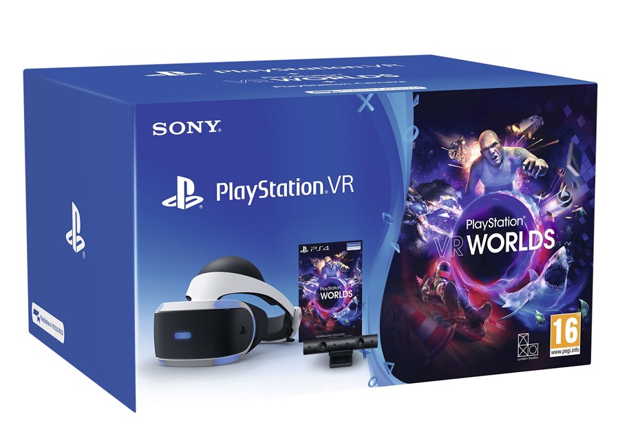 Sony PlayStation VR and PlayStation VR Worlds (PSVR)