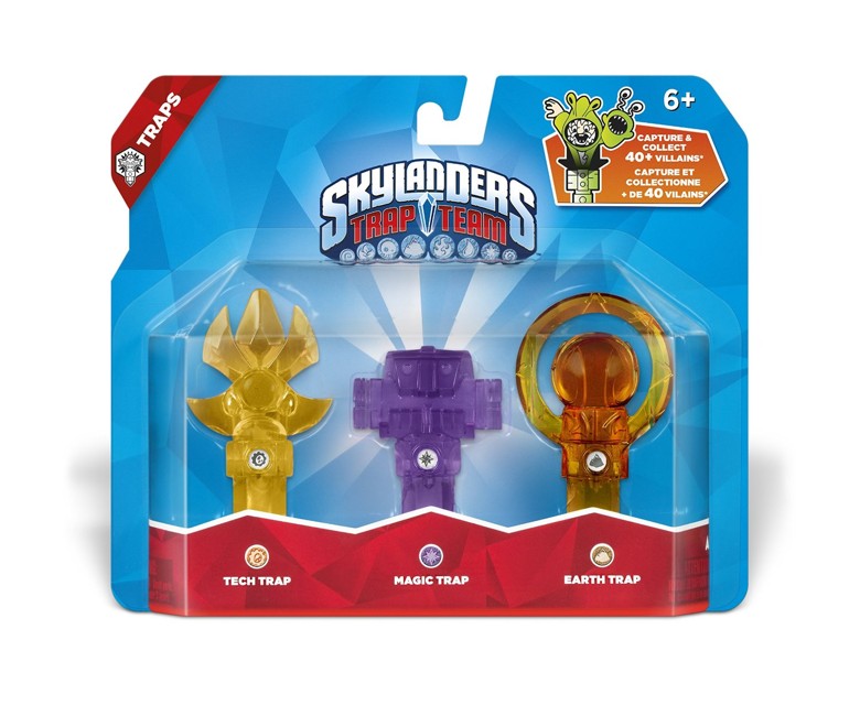 Skylanders Trap Team - Traps - 3 Pack A - Tech, Magic, Earth