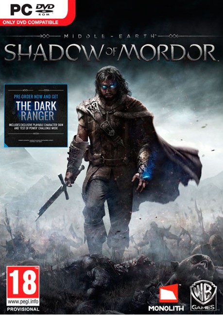 Middle-earth: Shadow of Mordor (Code via email)