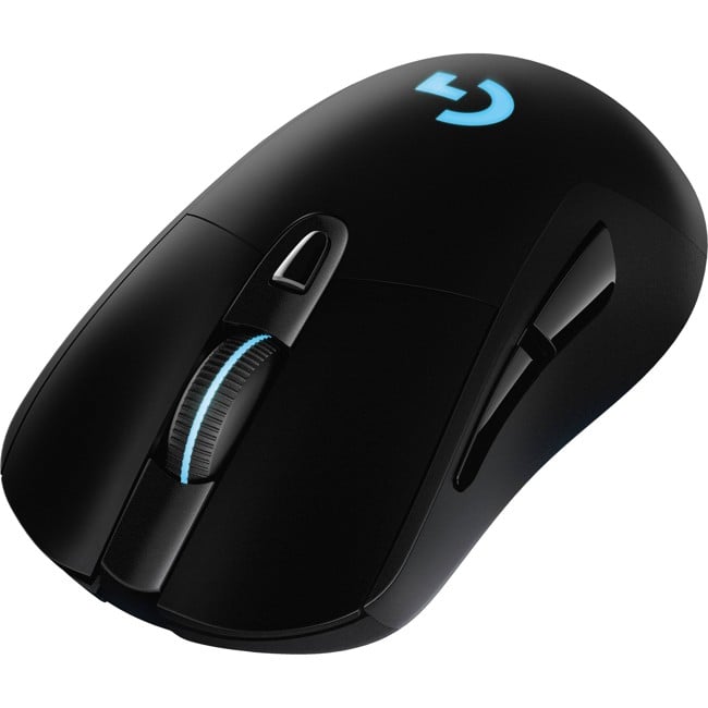Logitech - G703 LIGHTSPEED Wireless Gaming Mouse Black