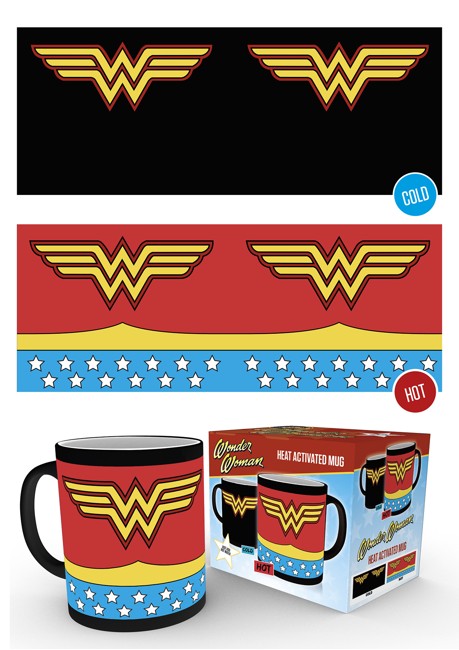 DC Comics Wonder Woman Costume Heat Changing Mug