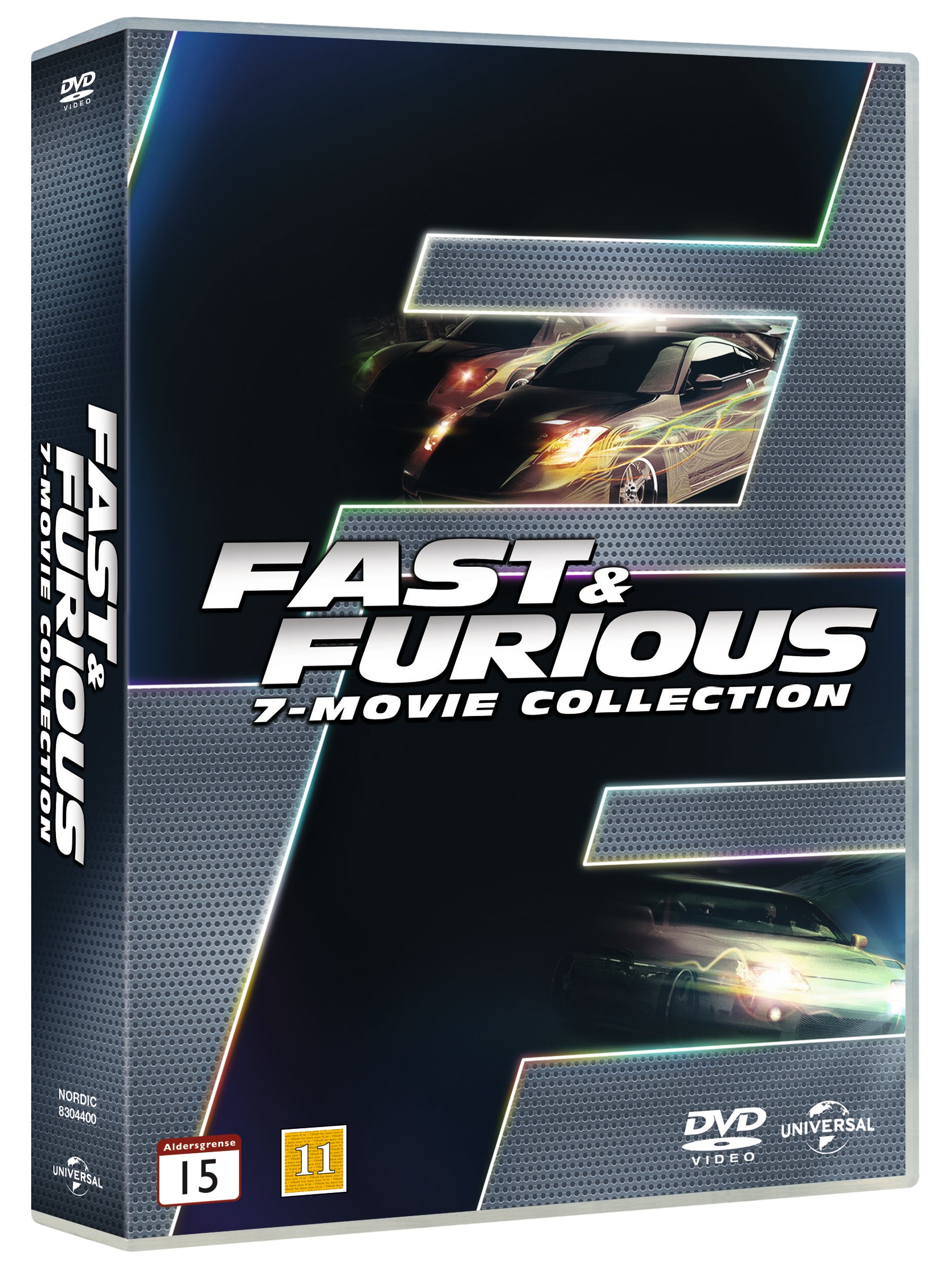 historie Er sarkom Køb Fast And Furious 1-7 Box Set - DVD
