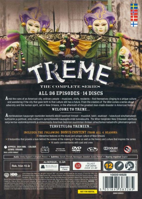 Treme: The Complete Series - DVD