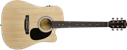 Squier By Fender - SA-105CE - Akustisk/Elektrisk Guitar (Natural) thumbnail-1