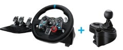 Logitech G29 Driving Force  + Driving Force Shifter Bundle For PS3/PS4