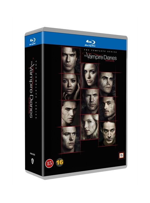 The Vampire Diaries - Sæson 1-8 (Blu-ray)