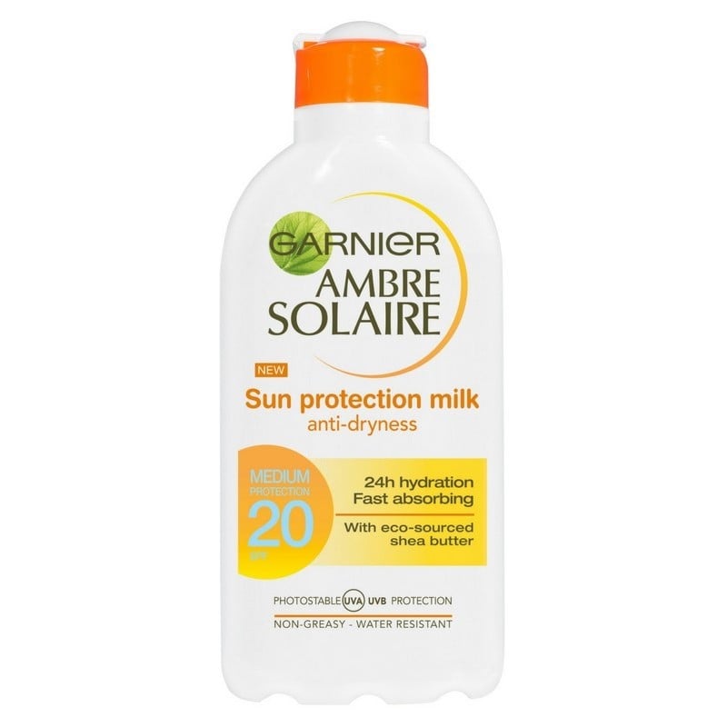 Garnier - Ambre Solaire - Sun Protection Milk 200ml - SPF 20 - Skjønnhet