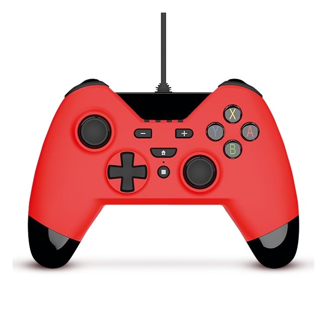 WX4 Wired Controller Red for Switch, PS3 and PC