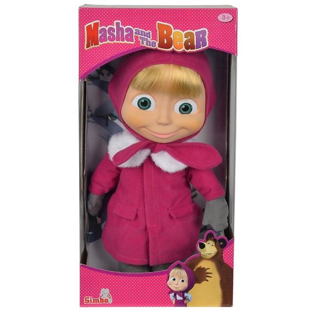 Buy Masha and The Bear - Masha Soft Plush Sleeping Eyes 40cm