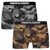 Urban Classics - Boxer Shorts 2-pack wood / dark camo - 3XL thumbnail-1