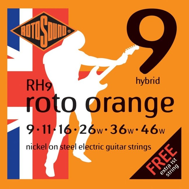 Rotosound RH9 Elektrisk Guitar Strenge Sæt (9-46)